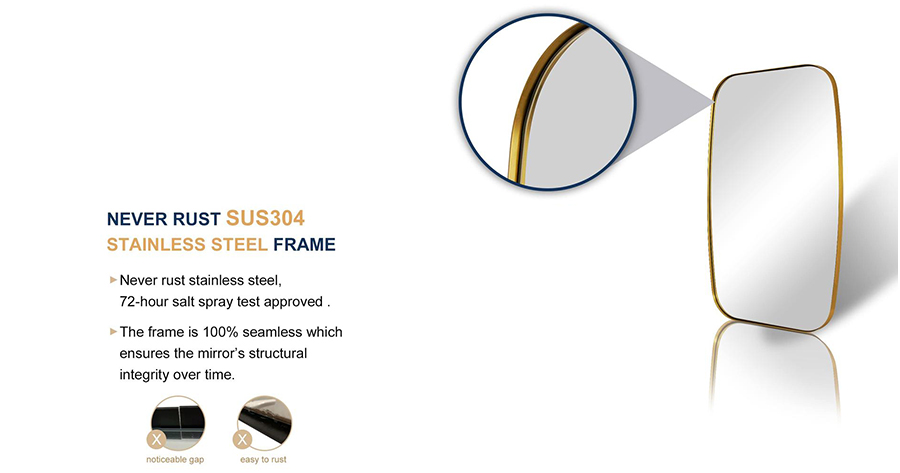 Premium mirrors crafted with sustainable materials for timeless elegance.